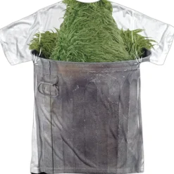 Sesame Street - Oscar the Grouch Costume (Front & Back)