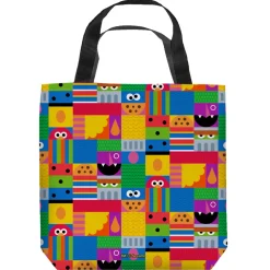 Sesame Street - Squares Tote Bag