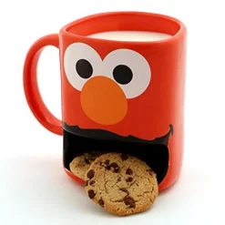 Sesame Street Elmo with Cookie Slot 10oz Stoneware Mug