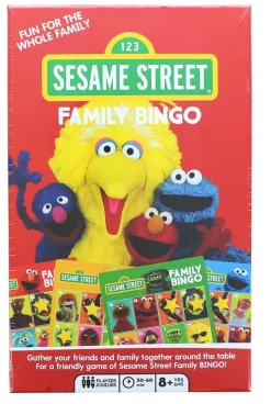 Sesame Street Family Bingo Game