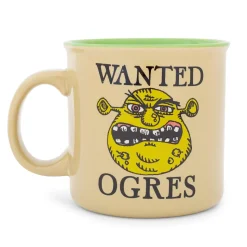 Shrek "Wanted Ogres" Ceramic Camper Mug | Holds 20 Ounces