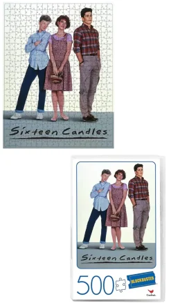Sixteen Candles 500 Piece Jigsaw Puzzle in Plastic VHS Video Case