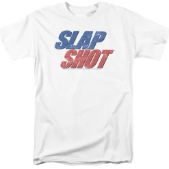 Slap Shot - Blue & Red Logo