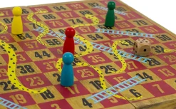 Snakes and Ladders | Classic Wooden Family Board Game