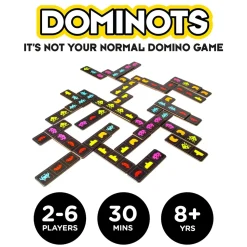 Space Invaders Glow in the Dark Dominots Tile Game