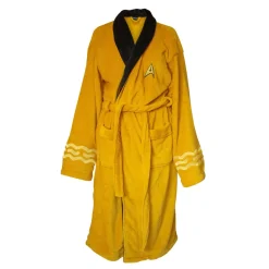 Star Trek Captain Kirk Bathrobe for Adults | One Size Fits Most