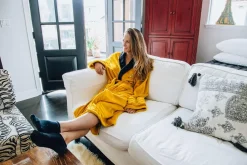 Star Trek Captain Kirk Bathrobe for Adults | One Size Fits Most