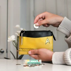 Star Trek Gold Uniform Coin Purse