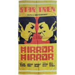 Star Trek Spock Mirror Mirror 60"x30" Beach Towel