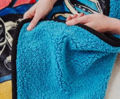 Star Trek: The Animated Series Comic Panel Throw Blanket | 50 x 60 Inches