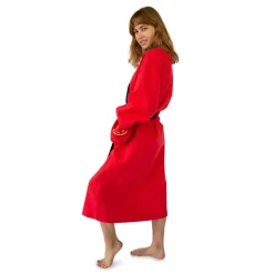 Star Trek: The Original Series Waffle-Weave Cotton Adult Robe | Red Operations