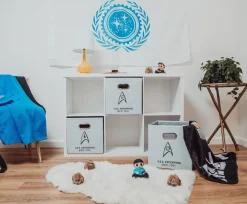 Star Trek: The Original Series NCC-1701 Storage Bin Cube Organizers | Set of 3