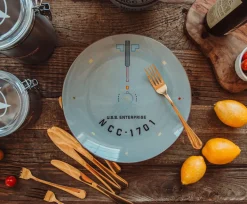 Star Trek: The Original Series NCC-1701 Series 8-Piece Ceramic Dinnerware Set