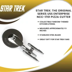 Star Trek: The Original Series USS Enterprise NCC-1701 Pizza Cutter