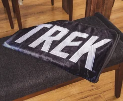 Star Trek USS Enterprise Fleece Throw Blanket | 45 x 60 Inches