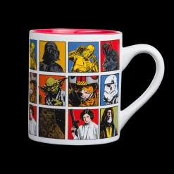Star Wars - A New Hope Episode 4 Character Grid Ceramic Mug | Holds 14 Ounces