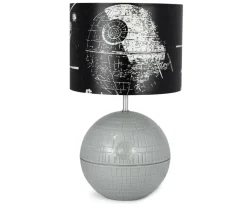 Star Wars - Death Star 3D Touch Lamp | LED Lamp With Printed Shade | 14 Inches