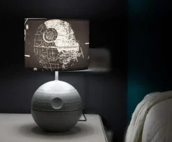 Star Wars - Death Star 3D Touch Lamp | LED Lamp With Printed Shade | 14 Inches
