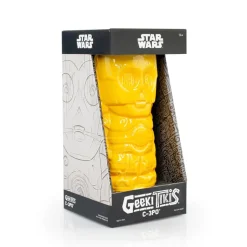 Star Wars - Geeki Tikis Star Wars C-3PO Mug | Crafted Ceramic | Holds 14 Ounces