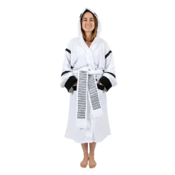 Star Wars - Stormtrooper Unisex Hooded Bathrobe for Adults | One Size Fits Most