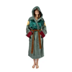 Star Wars Boba Fett Unisex Hooded Bathrobe for Adults