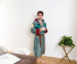 Star Wars Boba Fett Unisex Hooded Bathrobe for Adults