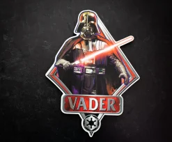 Star Wars Darth Vader Die-Cut Wooden Sign | 13 x 10 Inches