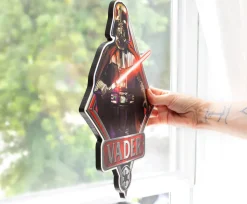 Star Wars Darth Vader Die-Cut Wooden Sign | 13 x 10 Inches