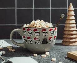 Star Wars Darth Vader Holiday Empire Ceramic Soup Mug | Holds 24 Ounces