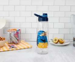 Star Wars Darth Vader Water Bottle With Screw-Top Lid | Holds 28 Ounces