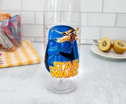 Star Wars Darth Vader Water Bottle With Screw-Top Lid | Holds 28 Ounces