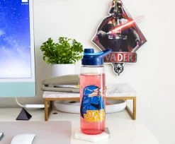 Star Wars Darth Vader Water Bottle With Screw-Top Lid | Holds 28 Ounces