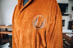 Star Wars Jedi Master Hooded Bathrobe for Men/Women | One Size Fits Most Adults
