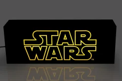 Star Wars Official Logo 17-Inch Light Box | Electric/USB Mood Light