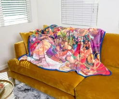 Street Fighter Fleece Throw Blanket | 45 x 60 Inches