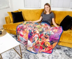 Street Fighter Fleece Throw Blanket | 45 x 60 Inches