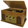 Studebaker 5 in 1 Music System – Turntable, AM/FM Radio, CD, Cassette, Aux in