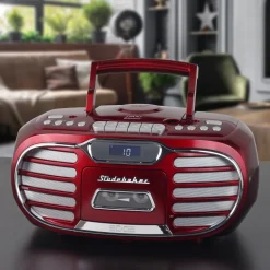 Studebaker Retro Edge Big Sound Bluetooth Boombox