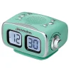 Studebaker Roommate Large Display LCD AM/FM Retro Clock Radio with Bluetooth