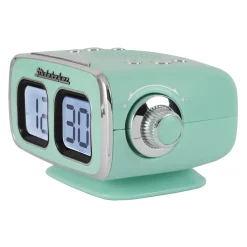 Studebaker Roommate Large Display LCD AM/FM Retro Clock Radio with Bluetooth