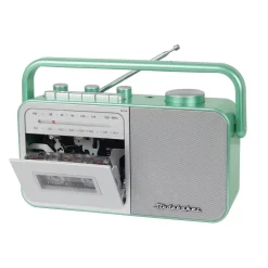 Studebaker 80's Portable Cassette Player/Recorder with AM/FM Radio