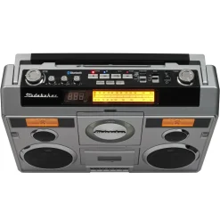 Studebaker Sound Station Portable Stereo Boombox with Bluetooth/CD/AM-FM Radio/Cassette Recorder