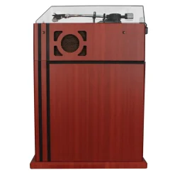 Studebaker Stereo Turntable with Bluetooth Receiver and Record Storage Compartment