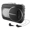 Studebaker Walkabout II Personal Stereo Cassette Player with AM/FM Stereo Radio and Built-in Speaker