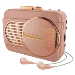 Studebaker Walkabout II Personal Stereo Cassette Player with AM/FM Stereo Radio and Built-in Speaker