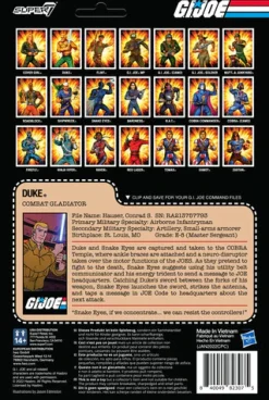 Super7 - G.I. Joe ReAction Figures Wave 5 - Duke (Combat Gladiator)
