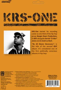 Super7 - KRS-One - Reaction Figures Wv1 - KRS-One (By All Means Necessary BDP)