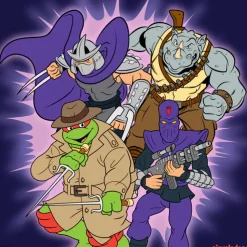 Super7 - Teenage Mutant Ninja Turtles - ReAction Wave 8 - Undercover Raphael (Cartoon)