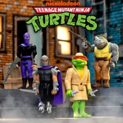 Super7 - Teenage Mutant Ninja Turtles - ReAction Wv8 - Rocksteady (Cartoon)
