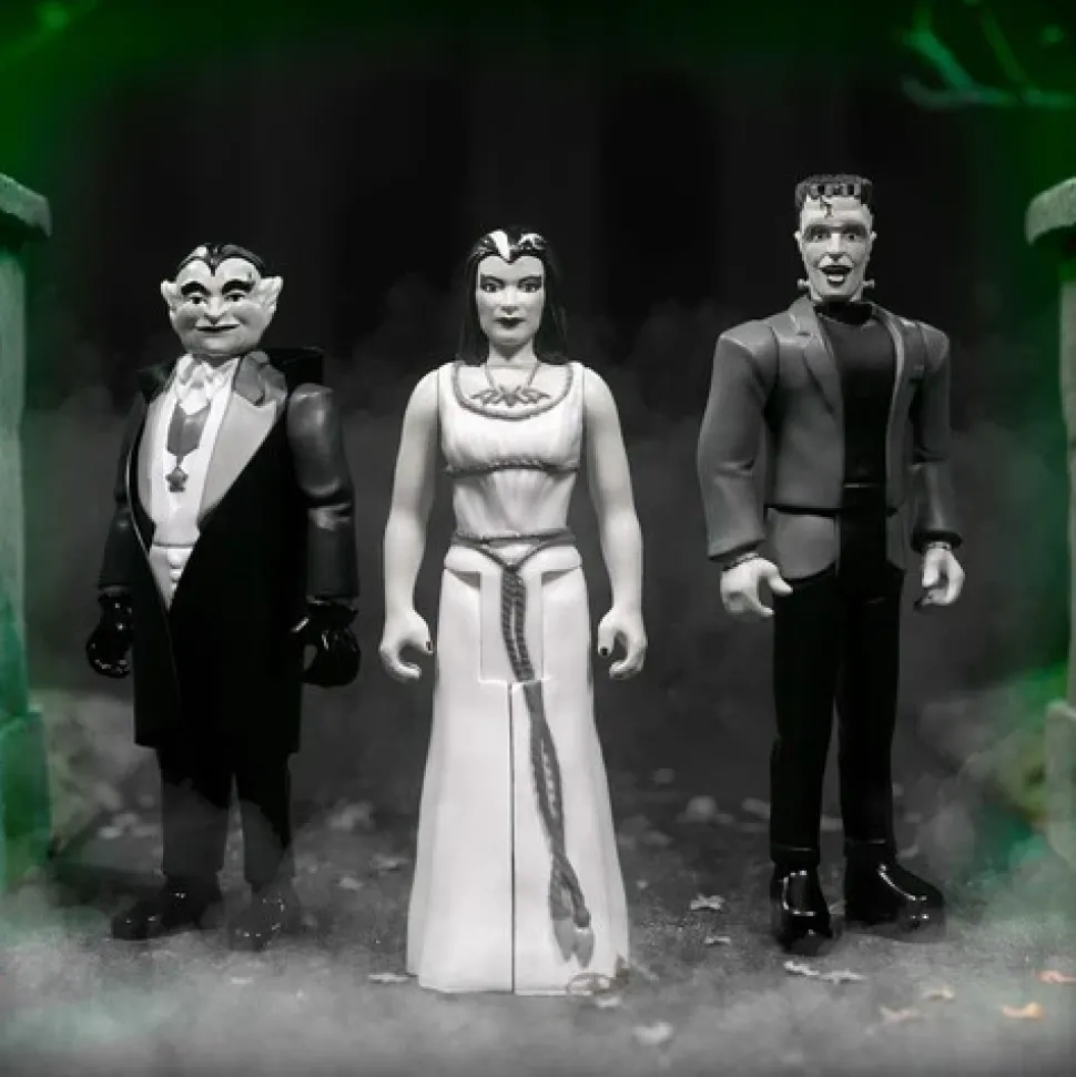 Super7 - The Munsters - ReAction Wave 2 - Herman Munster (Grayscale)